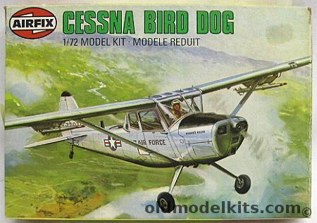 Airfix 1/72 Cessna Bird Dog  O-1F or  O-1E, 9-61058 plastic model kit